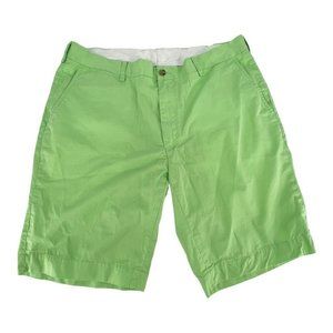VTG Polo‎ Ralph Lauren Mens Tailored Fit Chino Shorts Size 36 Green